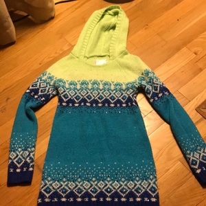 Girls justice sweater dress